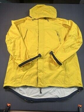 Polo Sport Ralph Lauren RL-67 Vintage Yellow Technical Sailing Jacket XL RARE